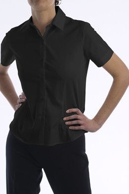 Blusa básica entallada M/C