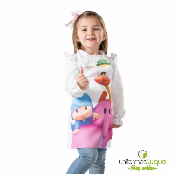 Delantal niños pocoyo