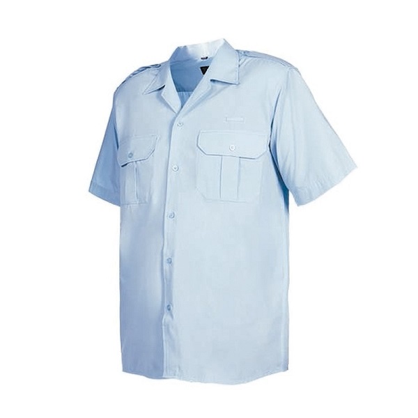 Camisa cuello regulable vigilante manga corta