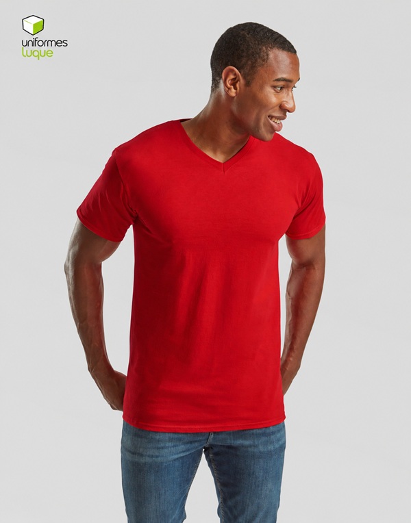 Camiseta Value weight cuello V