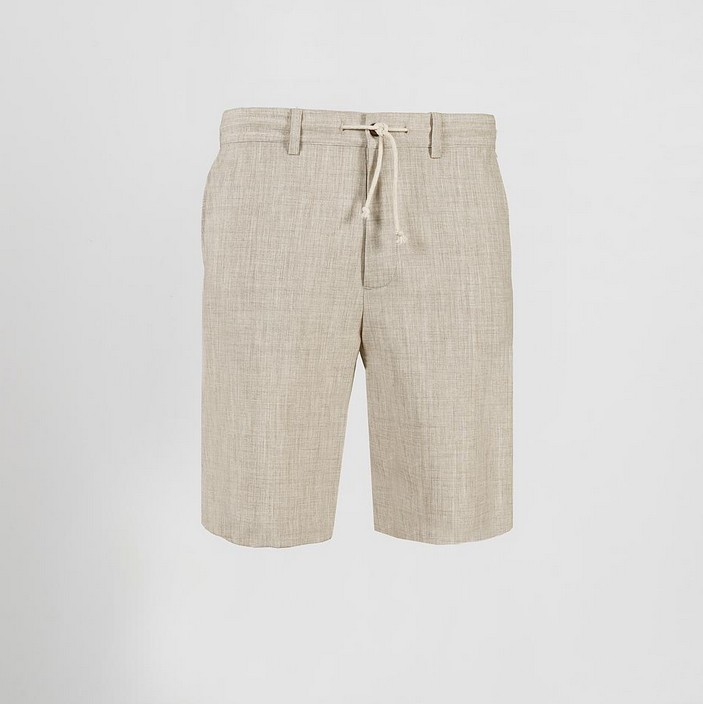 Bermuda cordón cintura goma hombre
