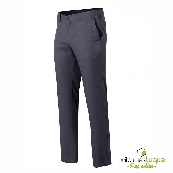 Pantalón chino jaspeada para hombre