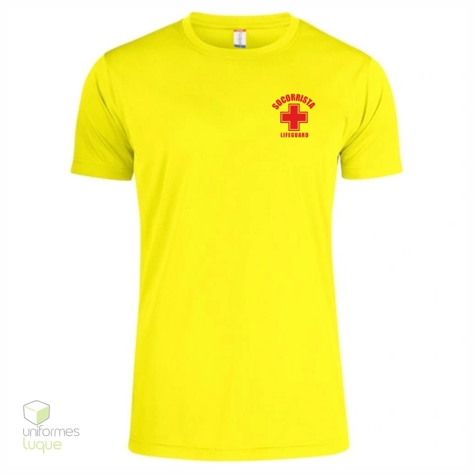 Camiseta Socorrista ténica UV/50 4