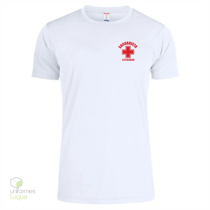 Camiseta Socorrista ténica UV/50 3