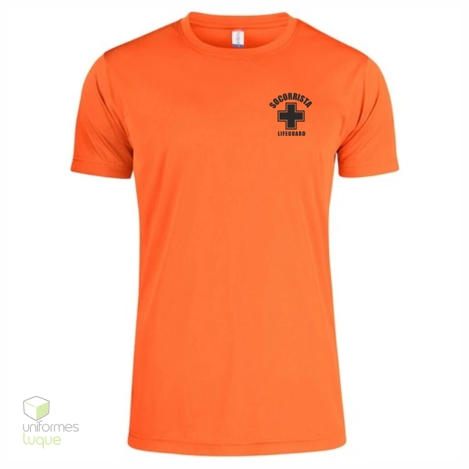 Camiseta Socorrista ténica UV/50 2