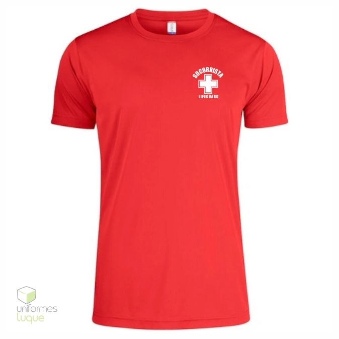 Camiseta Socorrista ténica UV/50
