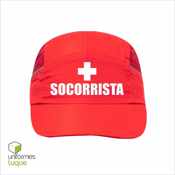 Gorra deportiva socorrista