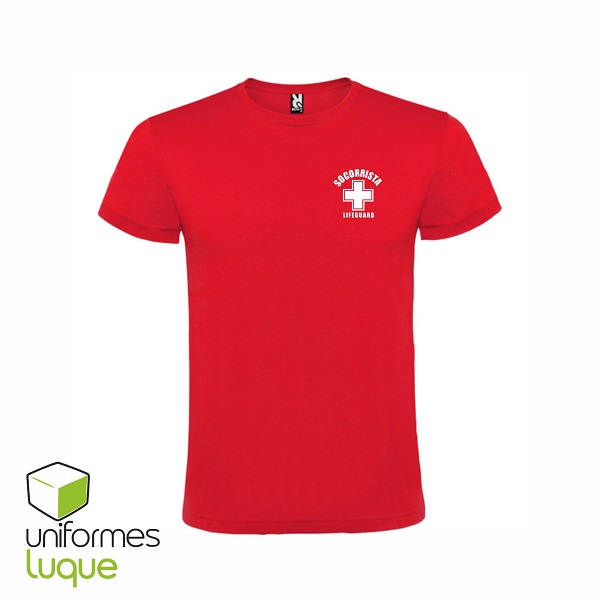 Camiseta Socorrista - Lifeguard arco algodón