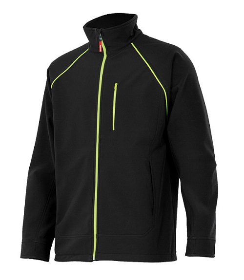 Cazadora softshell bicolor