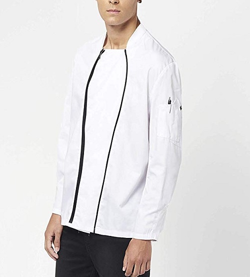 Chaqueta con cremalleras