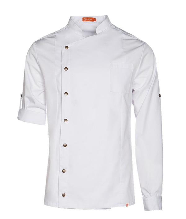 Chaqueta cocina remangable elastano