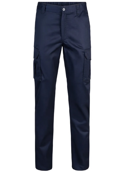Pantalón multibolsillos pierna estrecha