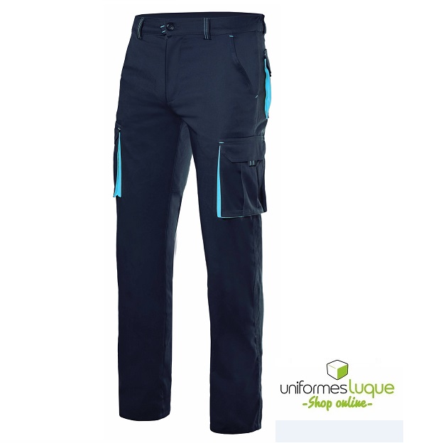 Pantalón stretch bicolor BIVE