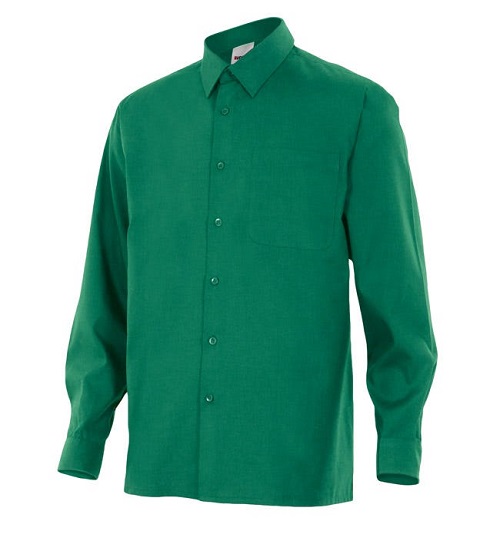 Camisa un bolsillo manga larga