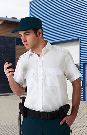 Camisa vigilante manga corta