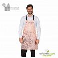Delantal con peto estampado 2