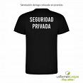 Vinilo espalda vigilante seguridad 3