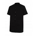Camisa cuello mao stretch slim fit manga corta 4