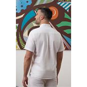 Polera unisex efecto lino Mallorca 2
