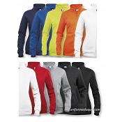 Sudadera basic cremallera mujer 3
