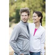 Sudadera basic cremallera mujer 2