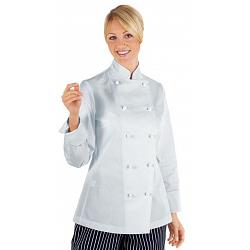 Chaqueta Lady chef algodón