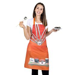 Delantal sushi