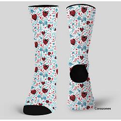 Calcetín Ada estampado