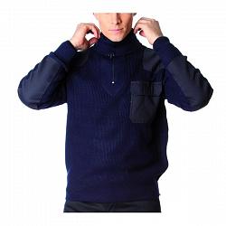 Jersey refuerzos cuello alto