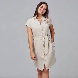 Vestido Vivaz X.line botón forrado