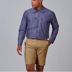 Bermuda chino T400 hombre