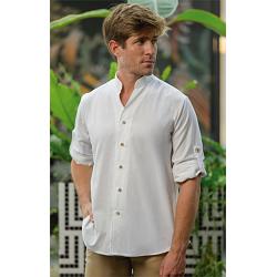 Camisa estilo lino hombre Klod