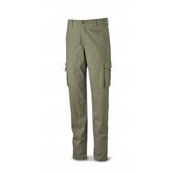Pantalón tejido elástico bolsillos