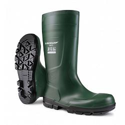 Bota de agua seguridad verde (S5)