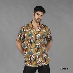 Camisa Hawai estampada