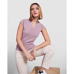 Camiseta cuello fantasía