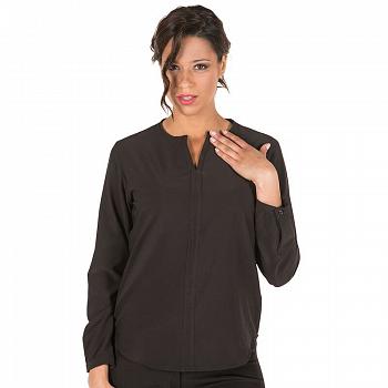 Blusa fluida sin botones. 1