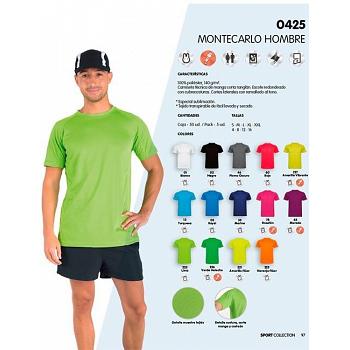 Camiseta Montecarlo poliéster 2