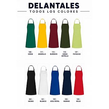 Delantal básico sin bolsillo 1