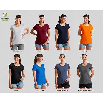Camiseta cuello redondo Valueweight mujer 1