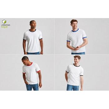 Camiseta Ringer combinada 1