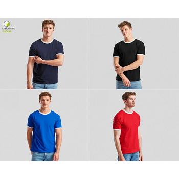 Camiseta Ringer combinada 2