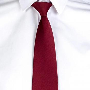 corbata con nudo brillo 1