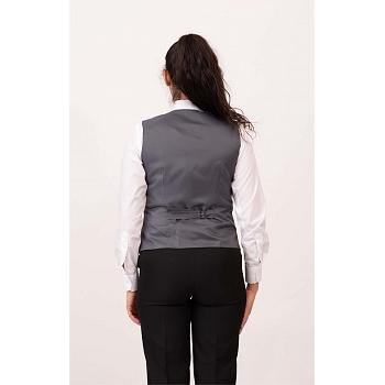 Chaleco cuadro gales mujer 2