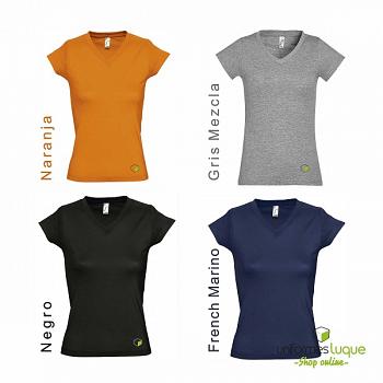 Camiseta Moon básica pico 1