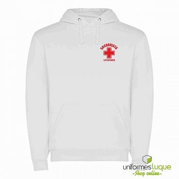 Sudadera socorrista con capucha 1