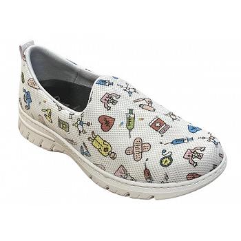 Zapato Valencia plus estampado sanitario