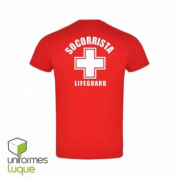 Camiseta Socorrista - Lifeguard arco algodón 1