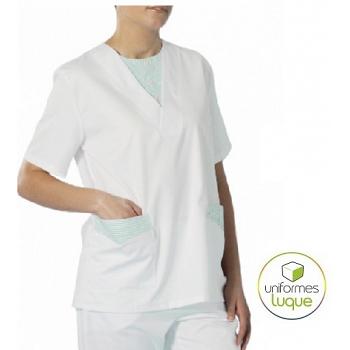 Chaqueta pico escote redondo: rayas 1