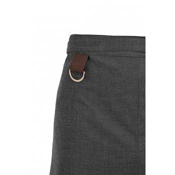 Mandil frances vivo polipiel gris 1